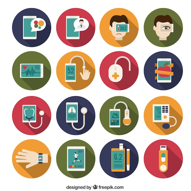 Medical instrument icons