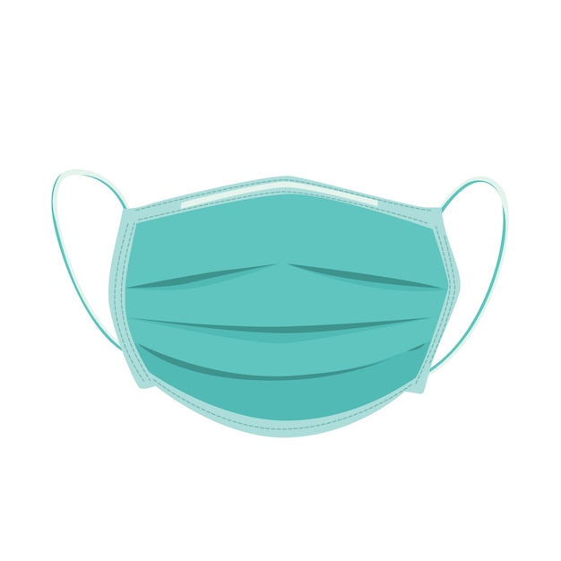 Download Medical mask illustration | Free Vector