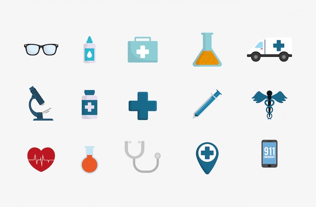 premium-vector-medical-service-icon-set