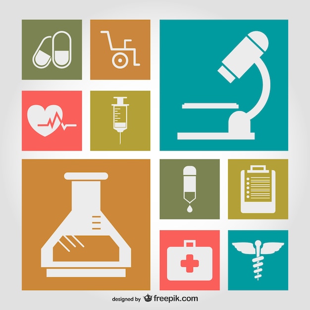 Download Free Medical Symbols Flat Illustration Free Vector Use our free logo maker to create a logo and build your brand. Put your logo on business cards, promotional products, or your website for brand visibility.