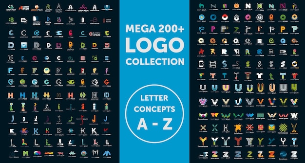 Download Free Mega Logo Collection Premium Vector Use our free logo maker to create a logo and build your brand. Put your logo on business cards, promotional products, or your website for brand visibility.