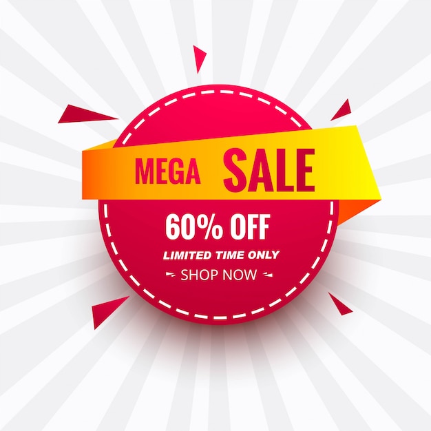 Download Free Mega Sale Banner Colorful Creative Circle Icon Design Premium Vector Use our free logo maker to create a logo and build your brand. Put your logo on business cards, promotional products, or your website for brand visibility.