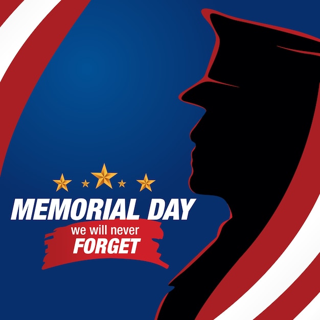 Premium Vector | Memorial day