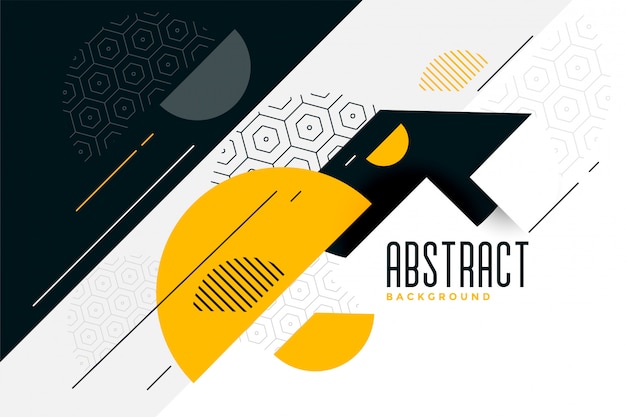 Memphis style abstract circles background Free Vector