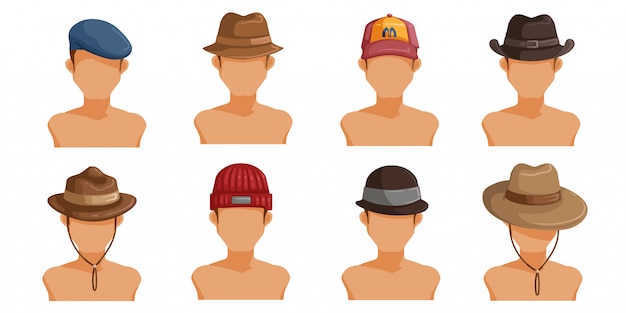 mens types of hats