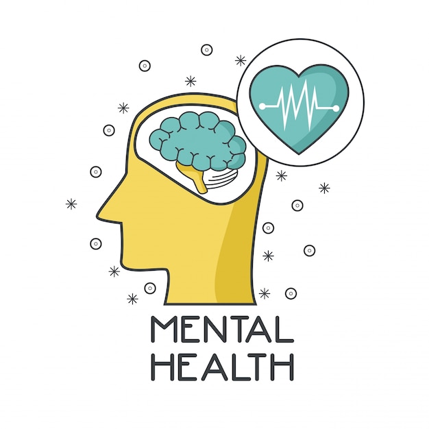 Premium Vector | Mental health design