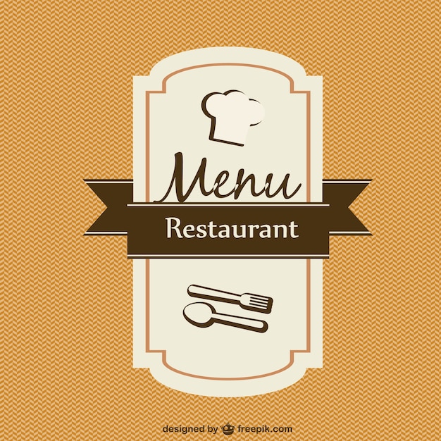 menu card template free download