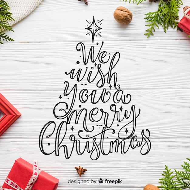 Free Vector | Merry christmas background