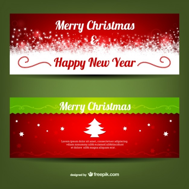 free-vector-merry-christmas-banner-templates