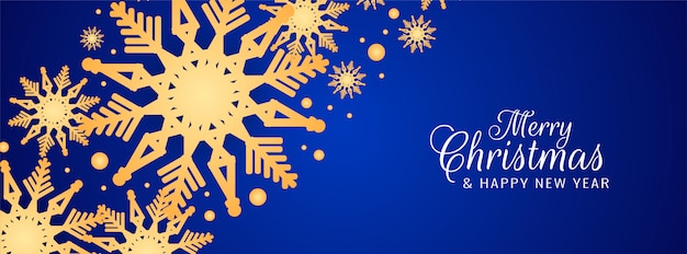 Merry christmas banner Vector | Free Download