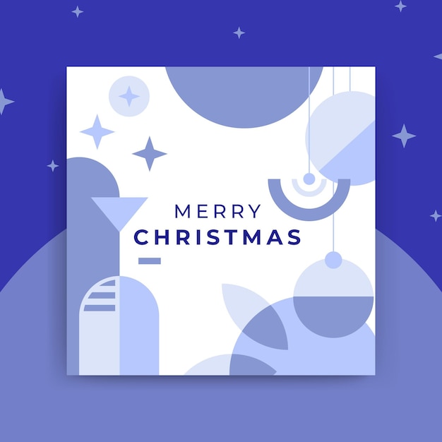 family merry christmas card template free download
