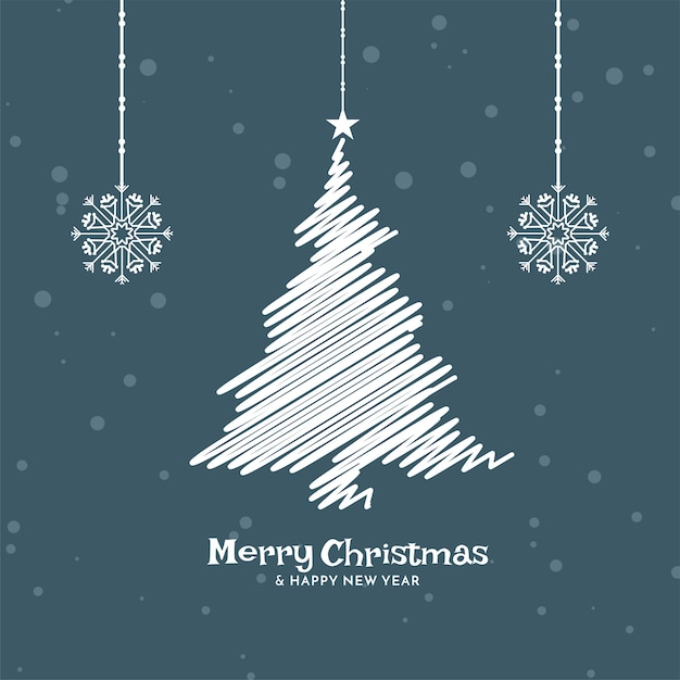 Download Free Vector Merry Christmas Celebration Flat Design Background Yellowimages Mockups