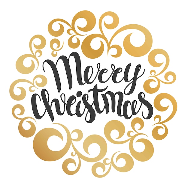 Premium Vector | Merry Christmas Greeting Card.