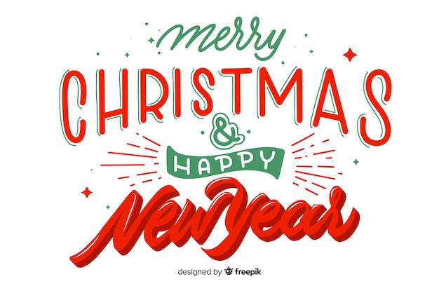 free-vector-merry-christmas-and-happy-new-year-lettering