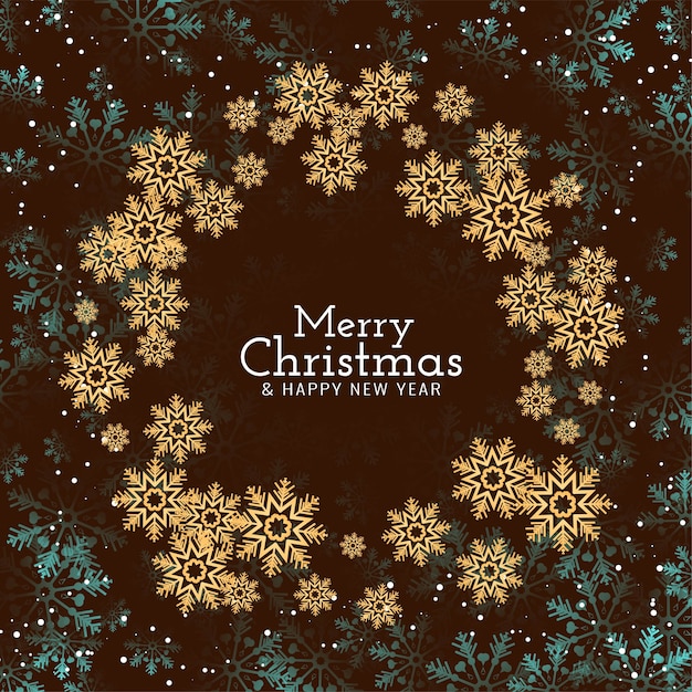 Free Vector | Merry christmas stylish modern background