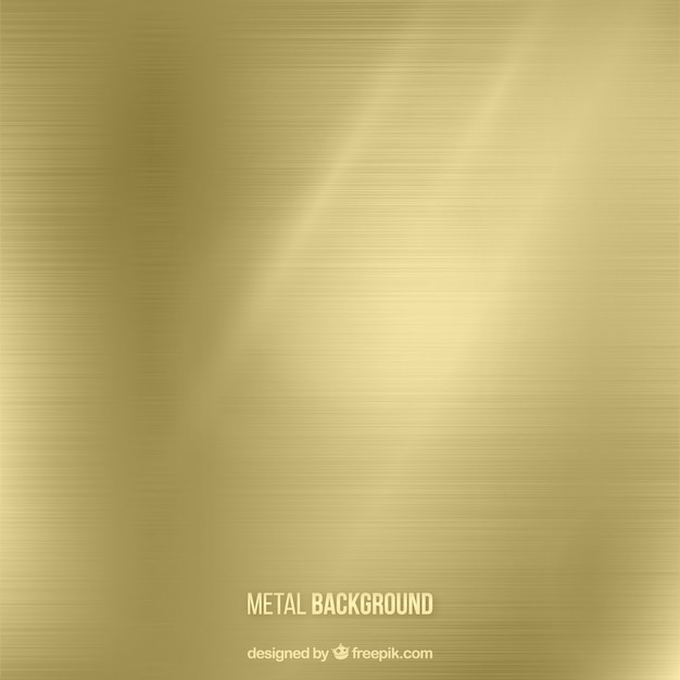 Metal background in golden tone
