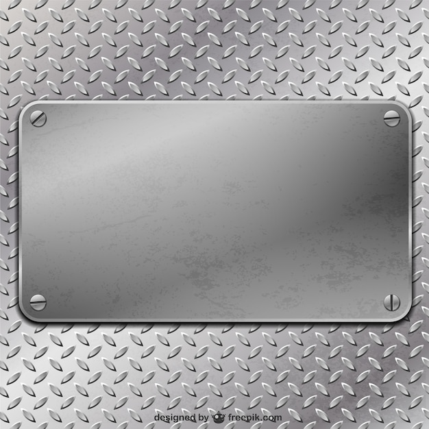 Metal plate background