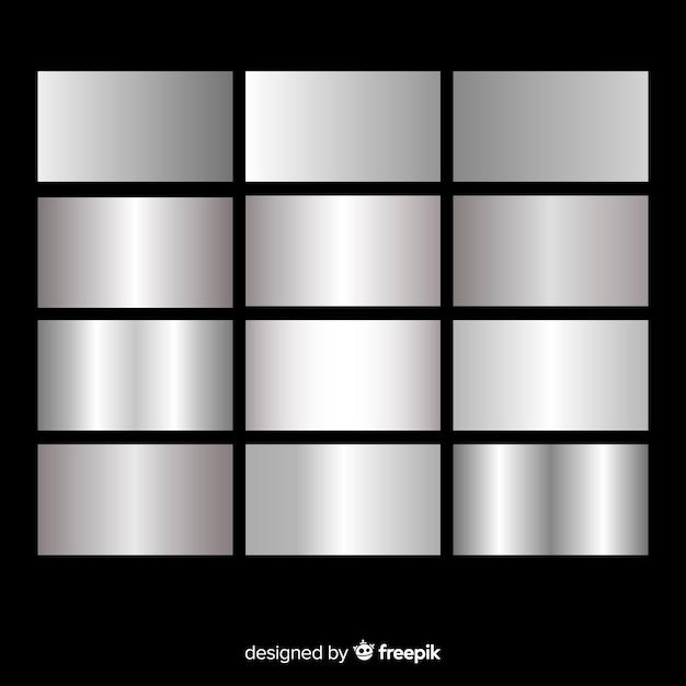 silver metal gradient photoshop free download