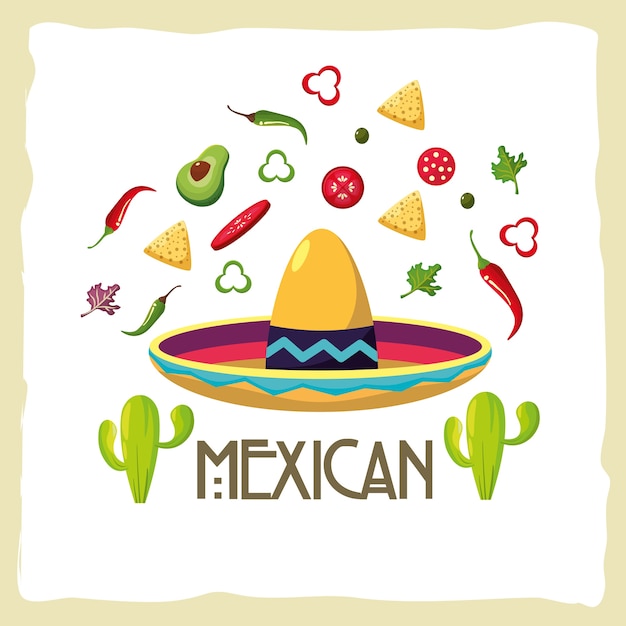 Premium Vector | Mexican food