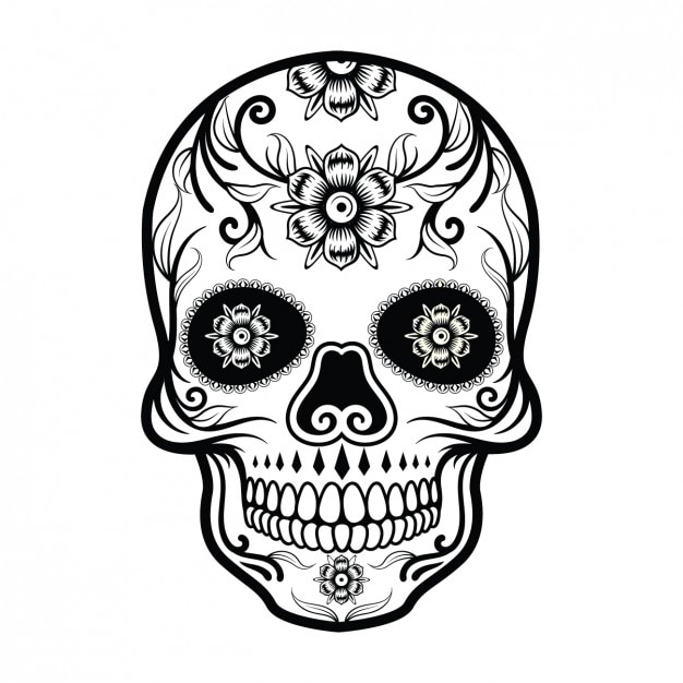 Download Sugar Skull Vectors, Photos and PSD files | Free Download