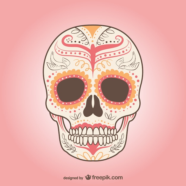 Mexican Skull SVG