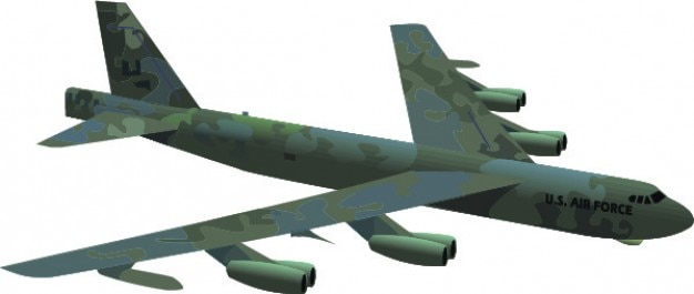 Download Free Vector | Military aircraft upper side view