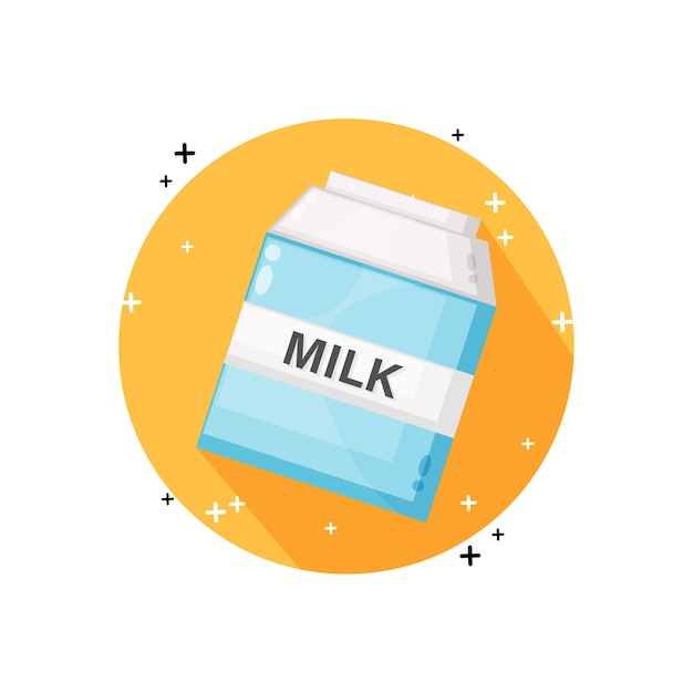 Premium Vector Milk Icon Design Isolated On White