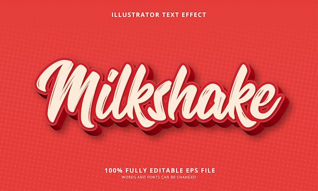 milkshake font alphabet