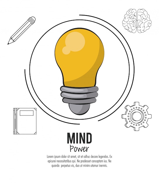 Premium Vector Mind Power And Brain Template