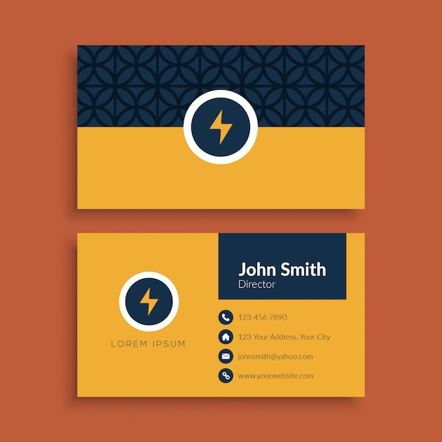 Download Free Minimal Business Card With Geometric Pattern Template Premium Vector Use our free logo maker to create a logo and build your brand. Put your logo on business cards, promotional products, or your website for brand visibility.