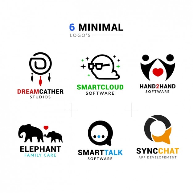 Download Free Minimal Logo Collection Free Vector Use our free logo maker to create a logo and build your brand. Put your logo on business cards, promotional products, or your website for brand visibility.