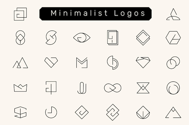 create minimalist logo