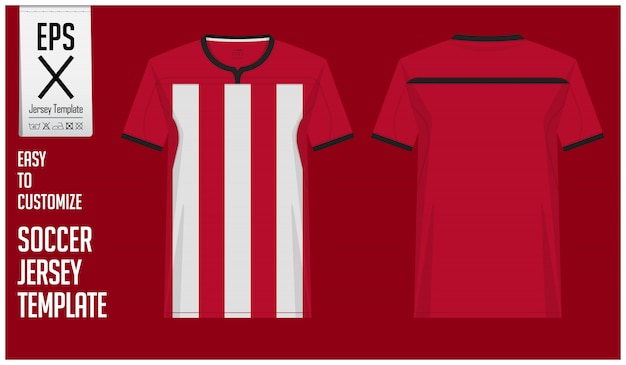 Download Premium Vector | Minimal soccer jersey or football kit ...