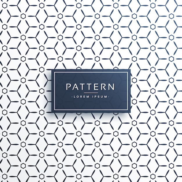 Minimal style vector pattern background | Free Vector