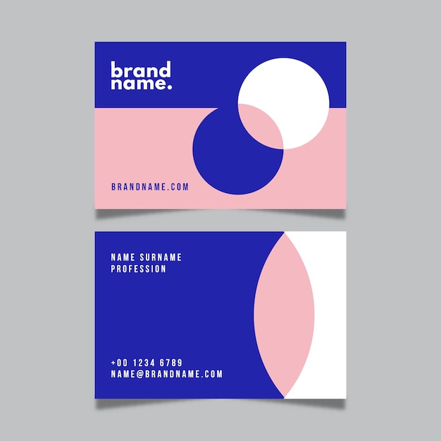Download Free Minimal With Circles Visit Business Card Free Vector Use our free logo maker to create a logo and build your brand. Put your logo on business cards, promotional products, or your website for brand visibility.