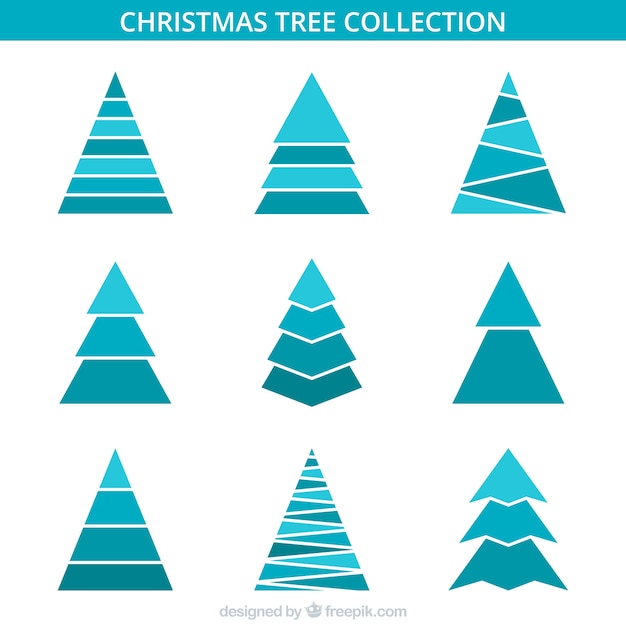 minimalist christmas tree icon