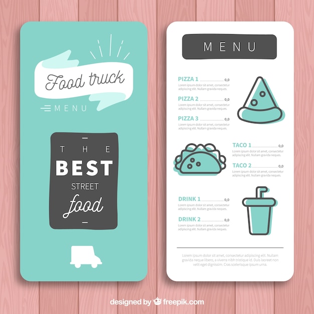 minimalist-food-truck-menu-template-stock-images-page-everypixel