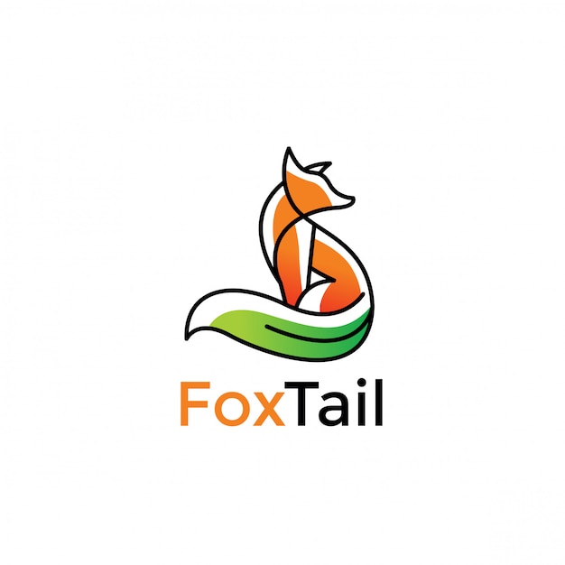Download Free Minimalist Nature Green Fox Logo Design Premium Vector Use our free logo maker to create a logo and build your brand. Put your logo on business cards, promotional products, or your website for brand visibility.