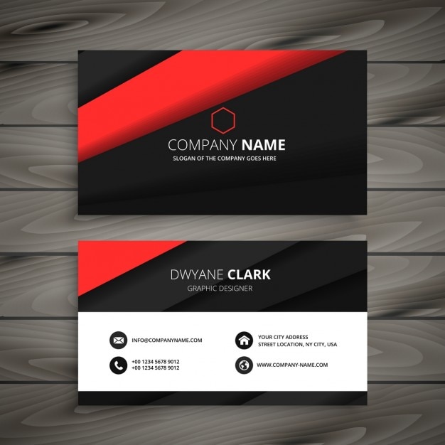 Download Free Download Free Minimalist Red And Black Business Card Vector Freepik Use our free logo maker to create a logo and build your brand. Put your logo on business cards, promotional products, or your website for brand visibility.