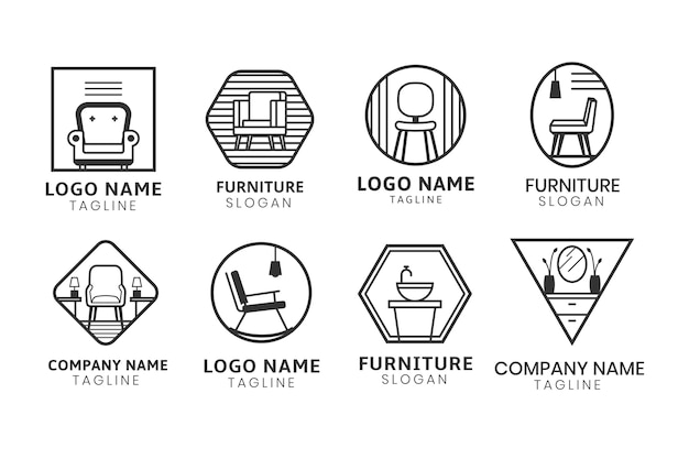 Download Free Download Free Minimalist Style Furniture Logo Vector Freepik Use our free logo maker to create a logo and build your brand. Put your logo on business cards, promotional products, or your website for brand visibility.