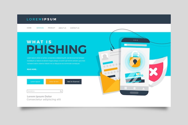 how to make phishing page on mobile