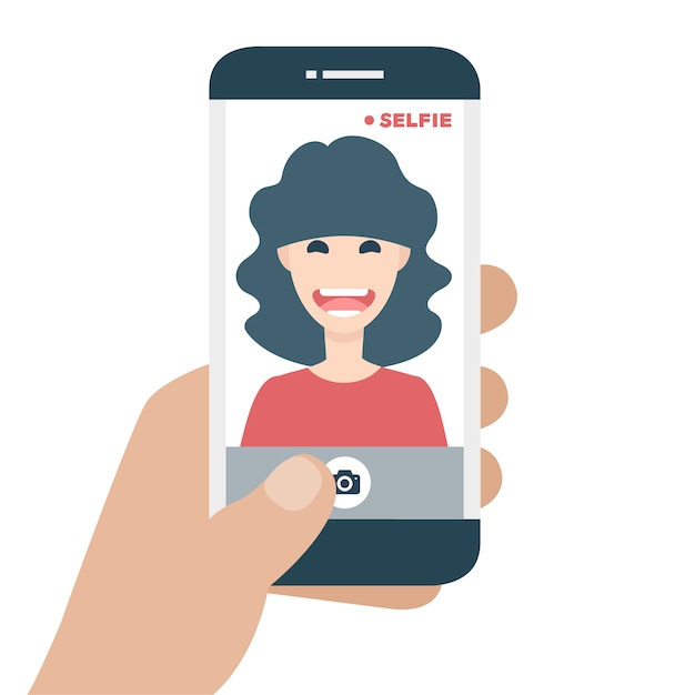 Download Free Download Free Mobile Phone Takin A Selfie Vector Freepik Use our free logo maker to create a logo and build your brand. Put your logo on business cards, promotional products, or your website for brand visibility.