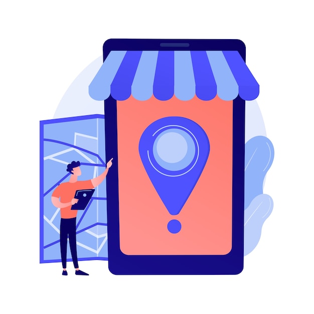 Free Vector Mobile Shopping E Shopping Modern Shopping Online Retailer Consumer Convenience Design Element Marketplace With Purchase Delivery Service