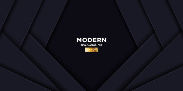 Premium Vector | Modern abstract black background banner design