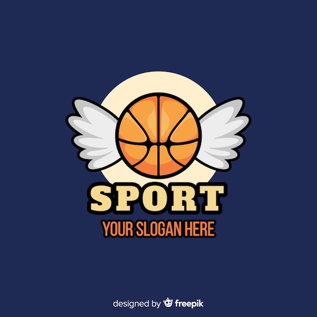 Download Free Modern Basketball Team Logo Template Free Vector Use our free logo maker to create a logo and build your brand. Put your logo on business cards, promotional products, or your website for brand visibility.