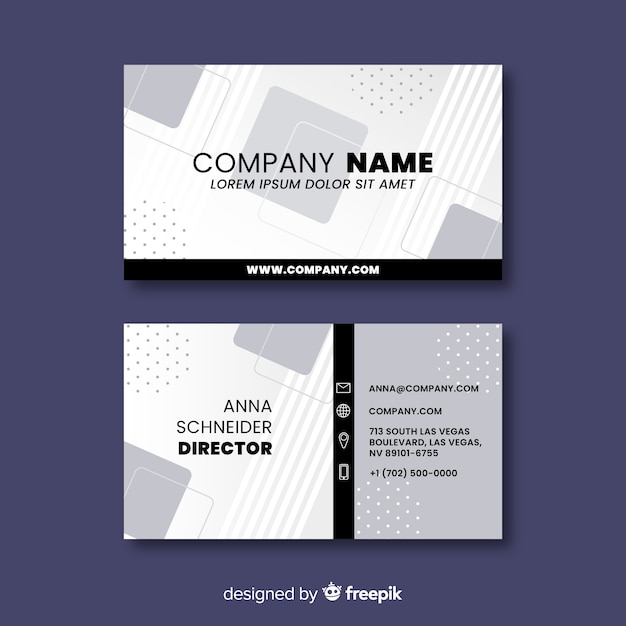 modern business card templates free download psd