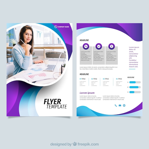 Modern Flyer Template Free from image.freepik.com