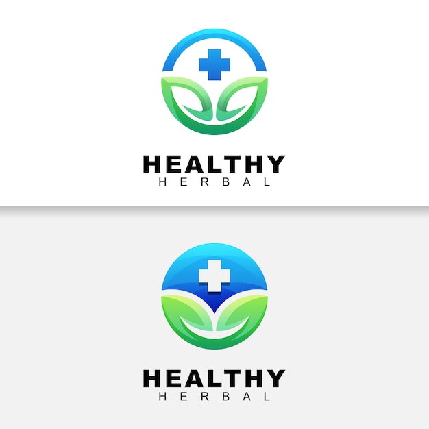 Download Free Modern Color Healthy Herbal With Leaf Logo Medical Herbal Logo Use our free logo maker to create a logo and build your brand. Put your logo on business cards, promotional products, or your website for brand visibility.