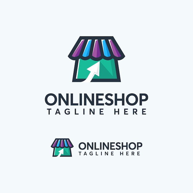 Download Free Modern Color Online Shop Logo Design Template Premium Vector Use our free logo maker to create a logo and build your brand. Put your logo on business cards, promotional products, or your website for brand visibility.