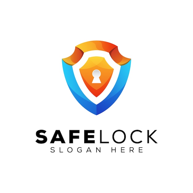 Download Free Modern Color Safe Lock Or Shield Security Logo Design Template Use our free logo maker to create a logo and build your brand. Put your logo on business cards, promotional products, or your website for brand visibility.